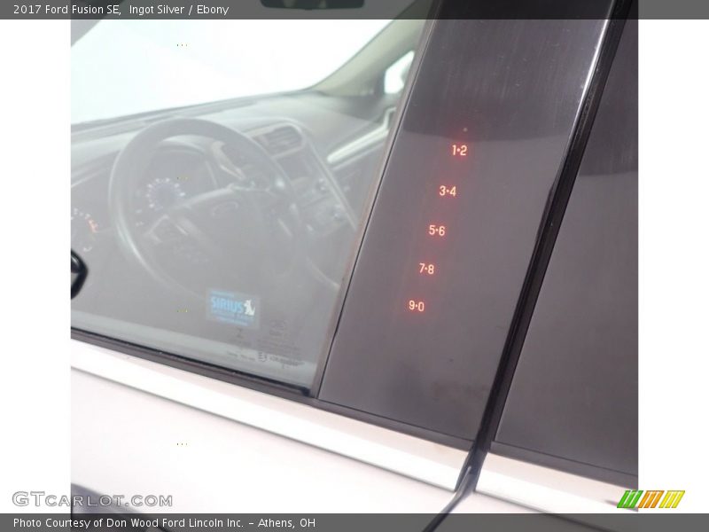 Ingot Silver / Ebony 2017 Ford Fusion SE