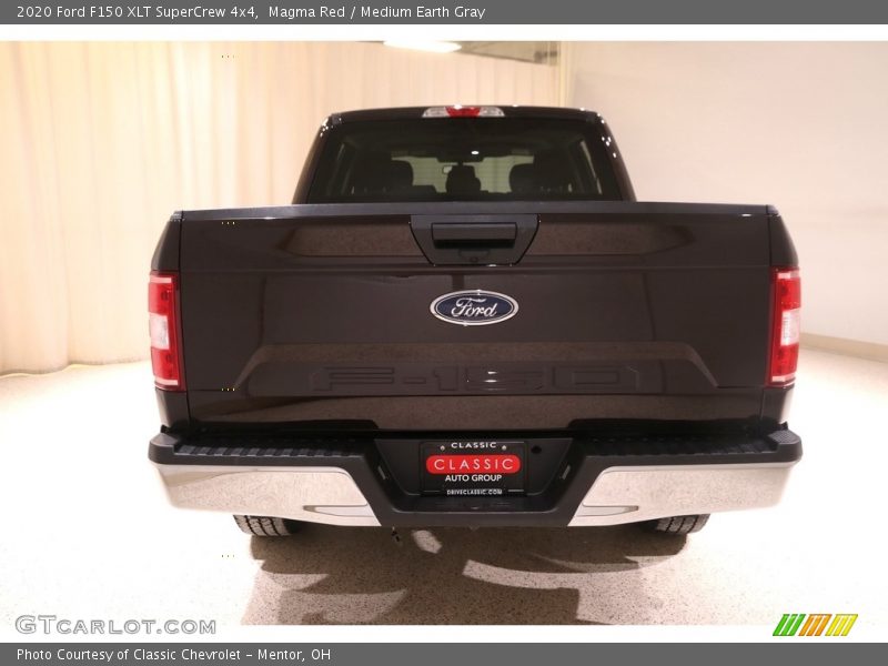 Magma Red / Medium Earth Gray 2020 Ford F150 XLT SuperCrew 4x4