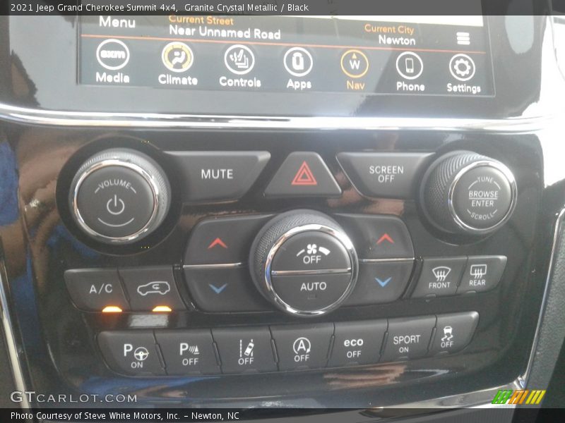 Granite Crystal Metallic / Black 2021 Jeep Grand Cherokee Summit 4x4