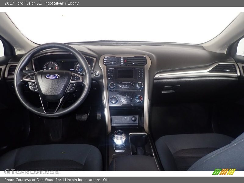Ingot Silver / Ebony 2017 Ford Fusion SE