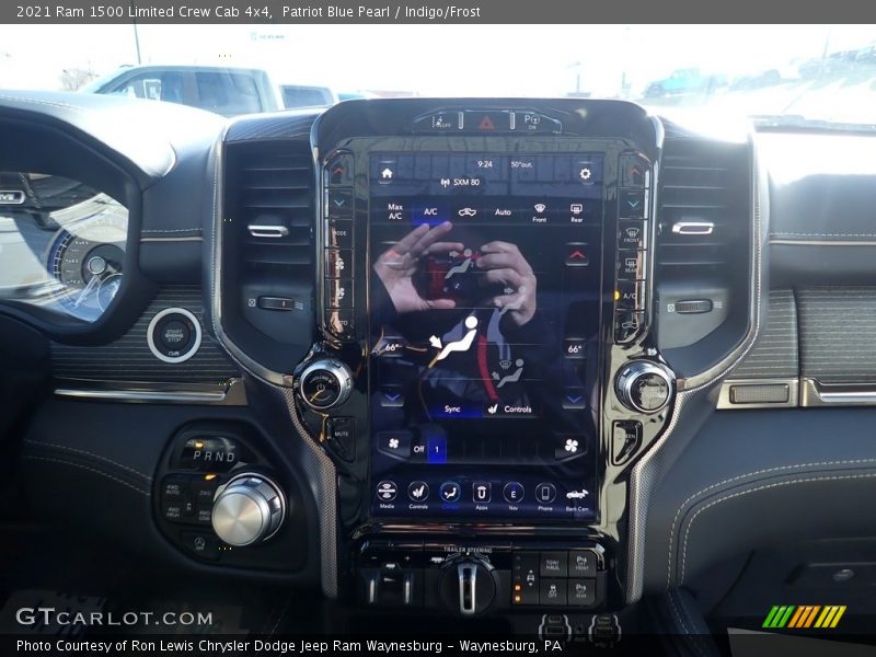 Patriot Blue Pearl / Indigo/Frost 2021 Ram 1500 Limited Crew Cab 4x4