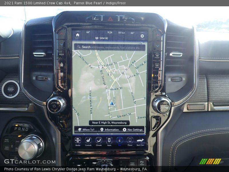 Patriot Blue Pearl / Indigo/Frost 2021 Ram 1500 Limited Crew Cab 4x4