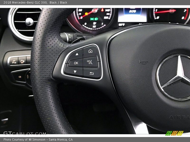 Black / Black 2018 Mercedes-Benz GLC 300