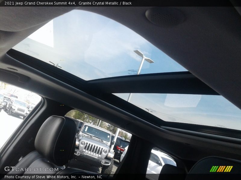 Granite Crystal Metallic / Black 2021 Jeep Grand Cherokee Summit 4x4