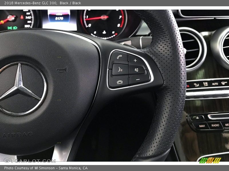 Black / Black 2018 Mercedes-Benz GLC 300