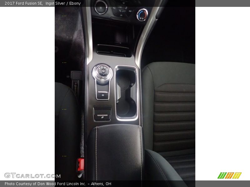 Ingot Silver / Ebony 2017 Ford Fusion SE