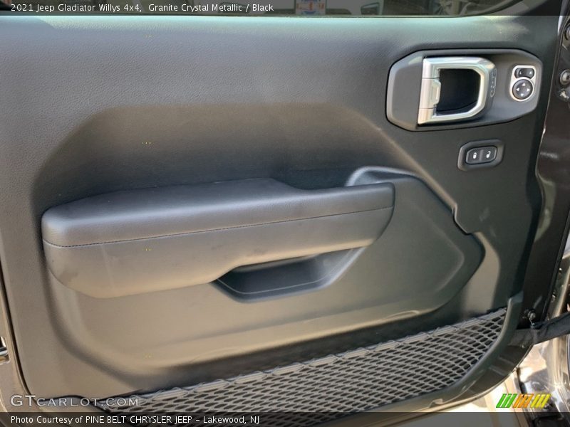 Granite Crystal Metallic / Black 2021 Jeep Gladiator Willys 4x4