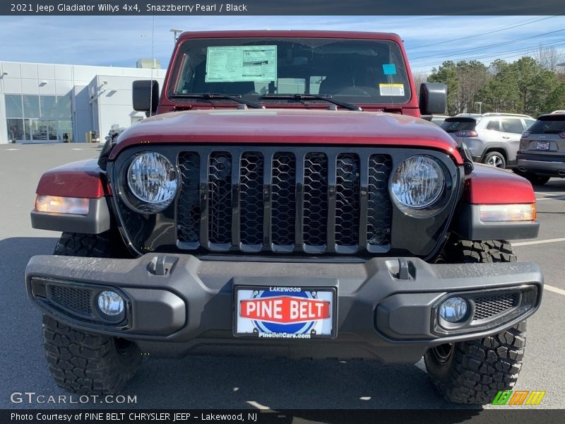 Snazzberry Pearl / Black 2021 Jeep Gladiator Willys 4x4