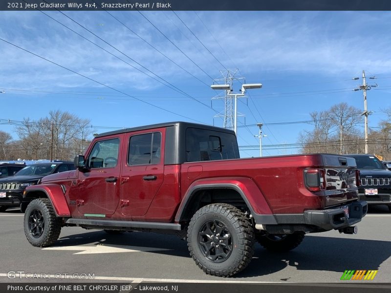 Snazzberry Pearl / Black 2021 Jeep Gladiator Willys 4x4