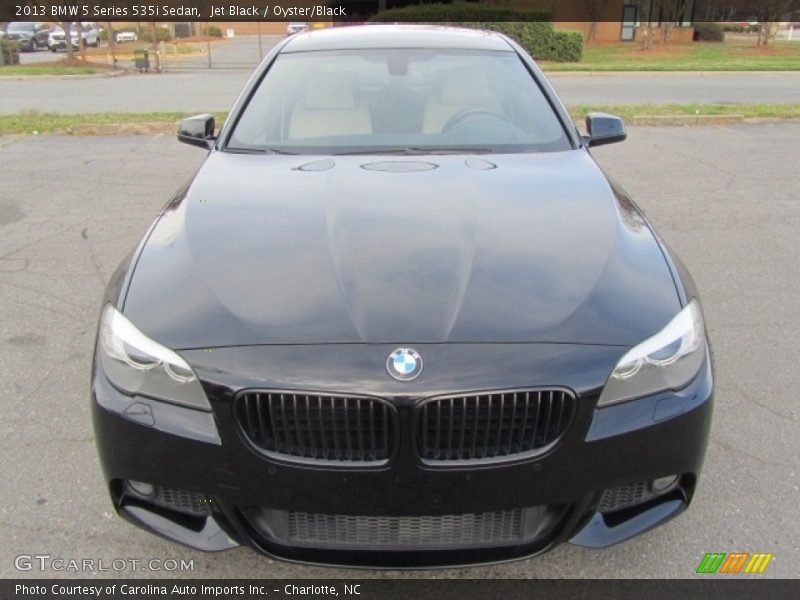 Jet Black / Oyster/Black 2013 BMW 5 Series 535i Sedan