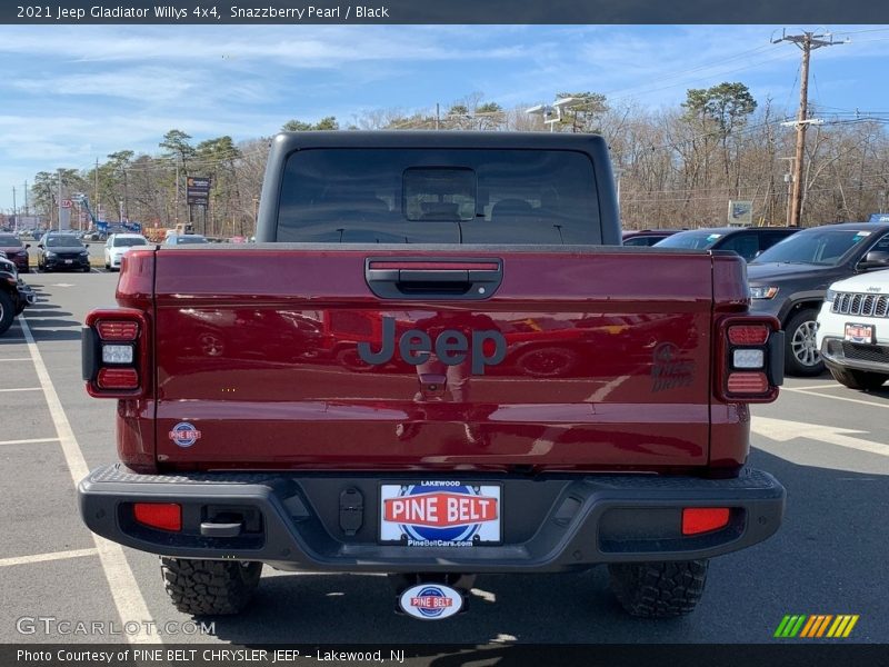 Snazzberry Pearl / Black 2021 Jeep Gladiator Willys 4x4