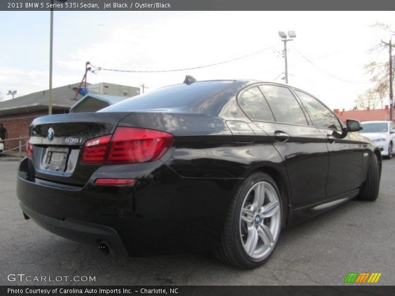 Jet Black / Oyster/Black 2013 BMW 5 Series 535i Sedan