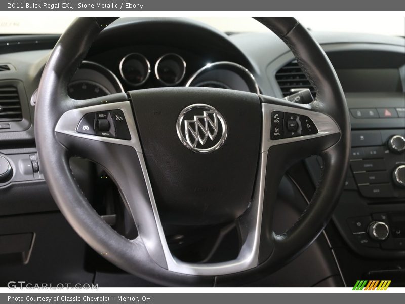 Stone Metallic / Ebony 2011 Buick Regal CXL