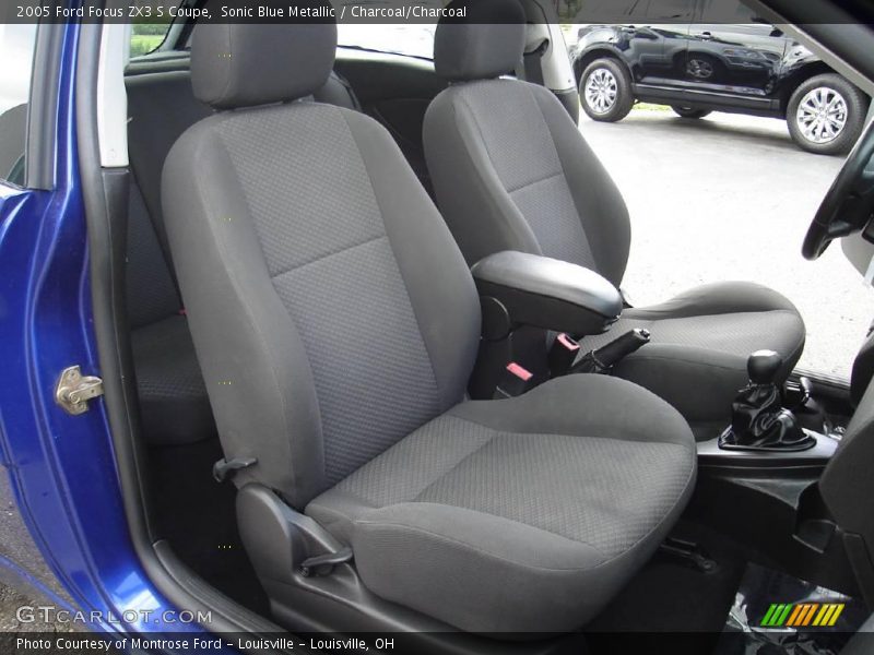 Sonic Blue Metallic / Charcoal/Charcoal 2005 Ford Focus ZX3 S Coupe