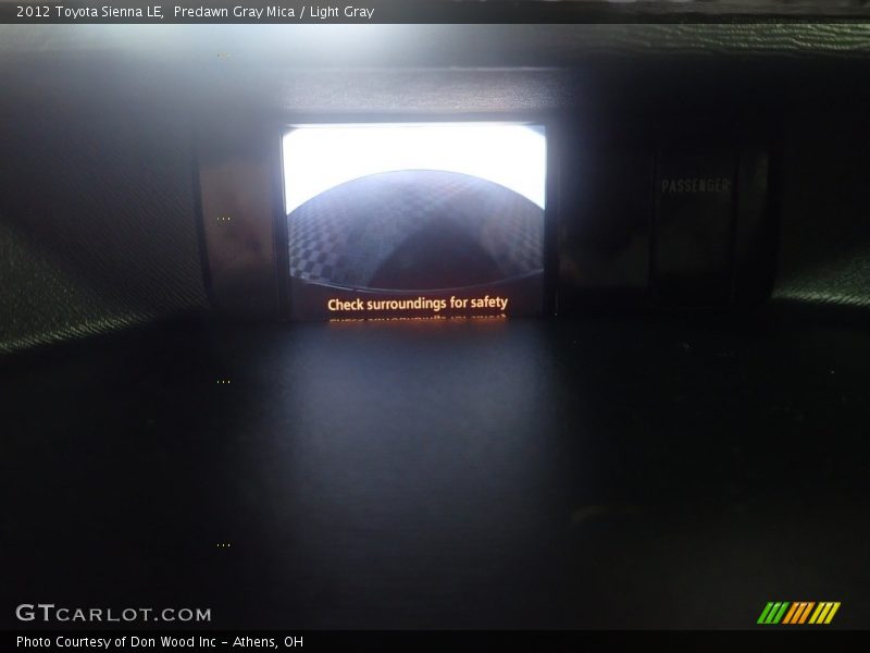 Predawn Gray Mica / Light Gray 2012 Toyota Sienna LE