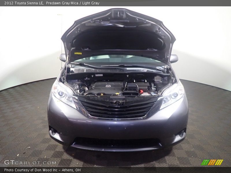 Predawn Gray Mica / Light Gray 2012 Toyota Sienna LE