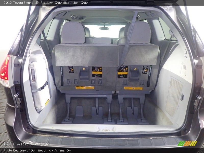 Predawn Gray Mica / Light Gray 2012 Toyota Sienna LE