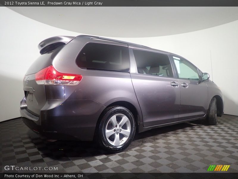 Predawn Gray Mica / Light Gray 2012 Toyota Sienna LE