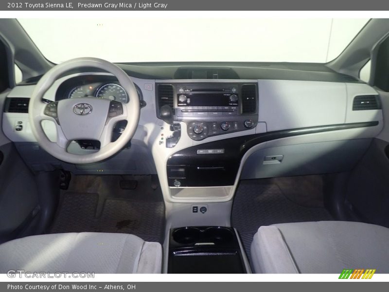 Predawn Gray Mica / Light Gray 2012 Toyota Sienna LE