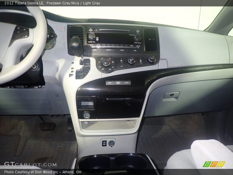 Predawn Gray Mica / Light Gray 2012 Toyota Sienna LE