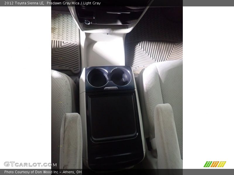 Predawn Gray Mica / Light Gray 2012 Toyota Sienna LE