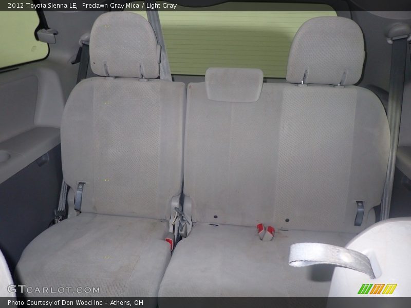 Predawn Gray Mica / Light Gray 2012 Toyota Sienna LE