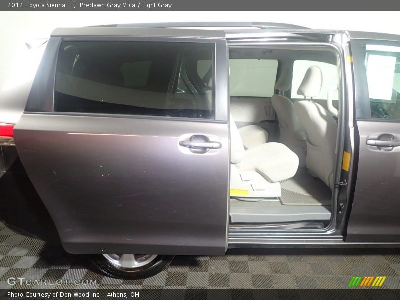 Predawn Gray Mica / Light Gray 2012 Toyota Sienna LE