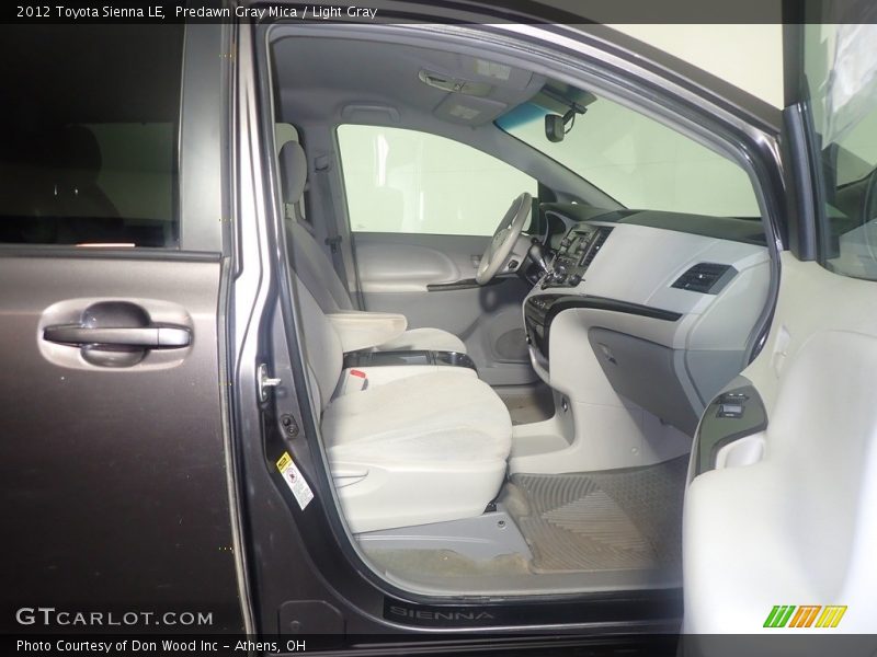 Predawn Gray Mica / Light Gray 2012 Toyota Sienna LE