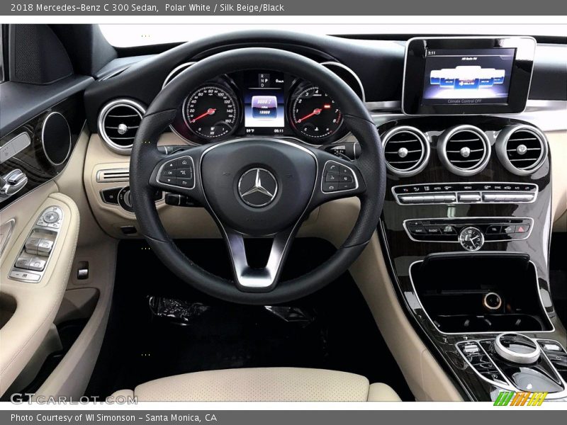 Dashboard of 2018 C 300 Sedan