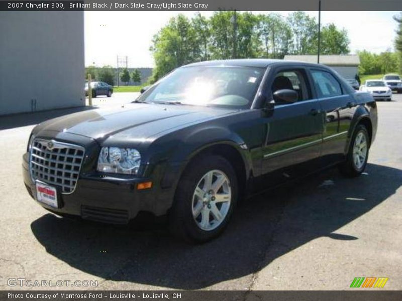 Brilliant Black / Dark Slate Gray/Light Slate Gray 2007 Chrysler 300