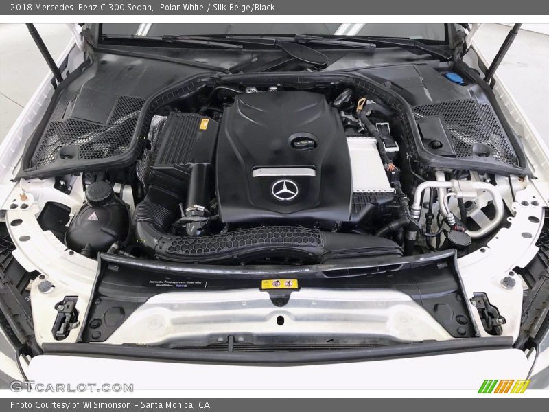  2018 C 300 Sedan Engine - 2.0 Liter Turbocharged DOHC 16-Valve VVT 4 Cylinder