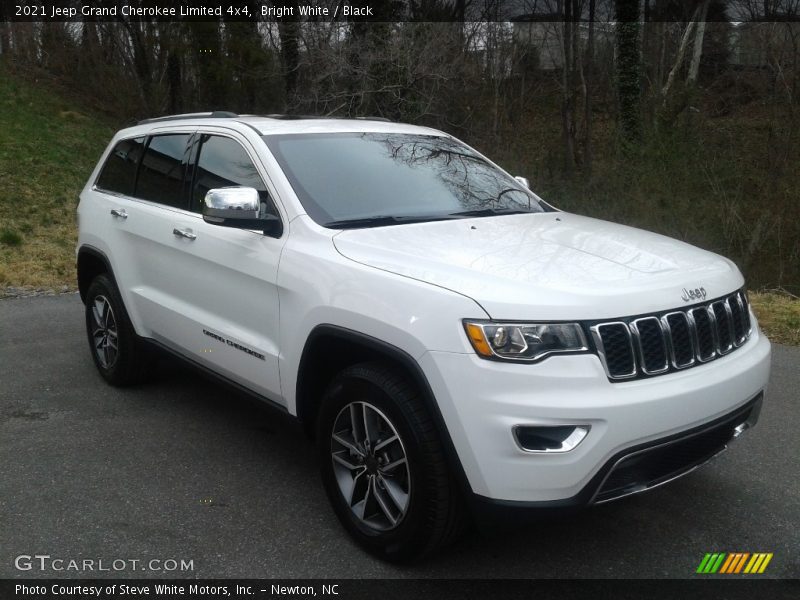 Bright White / Black 2021 Jeep Grand Cherokee Limited 4x4