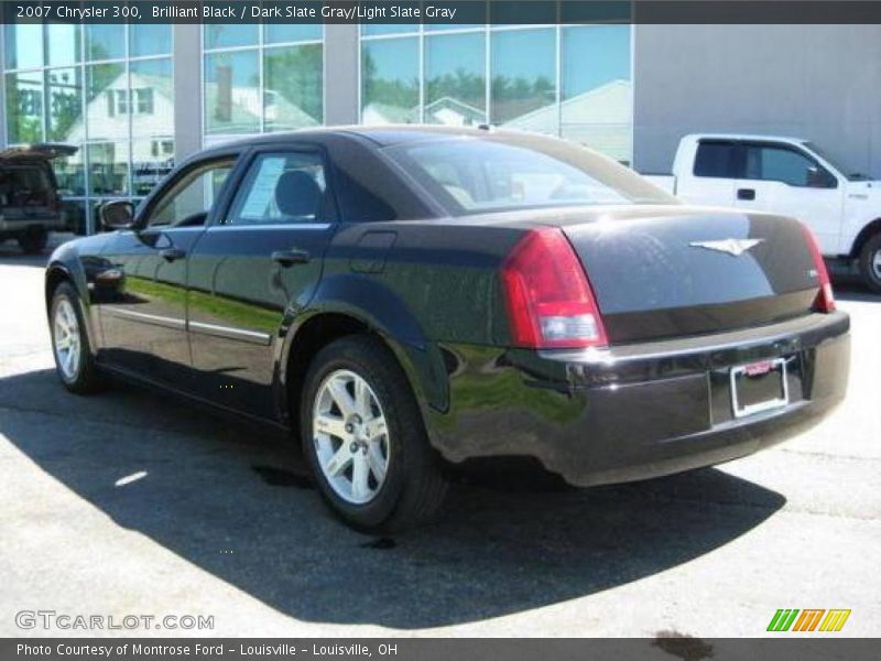 Brilliant Black / Dark Slate Gray/Light Slate Gray 2007 Chrysler 300