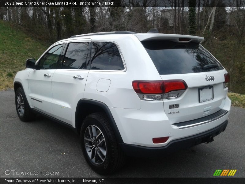 Bright White / Black 2021 Jeep Grand Cherokee Limited 4x4