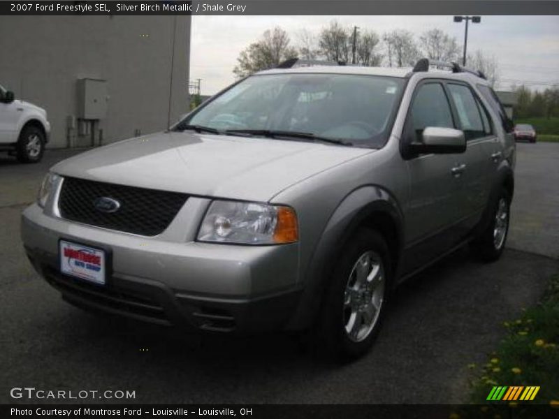 Silver Birch Metallic / Shale Grey 2007 Ford Freestyle SEL