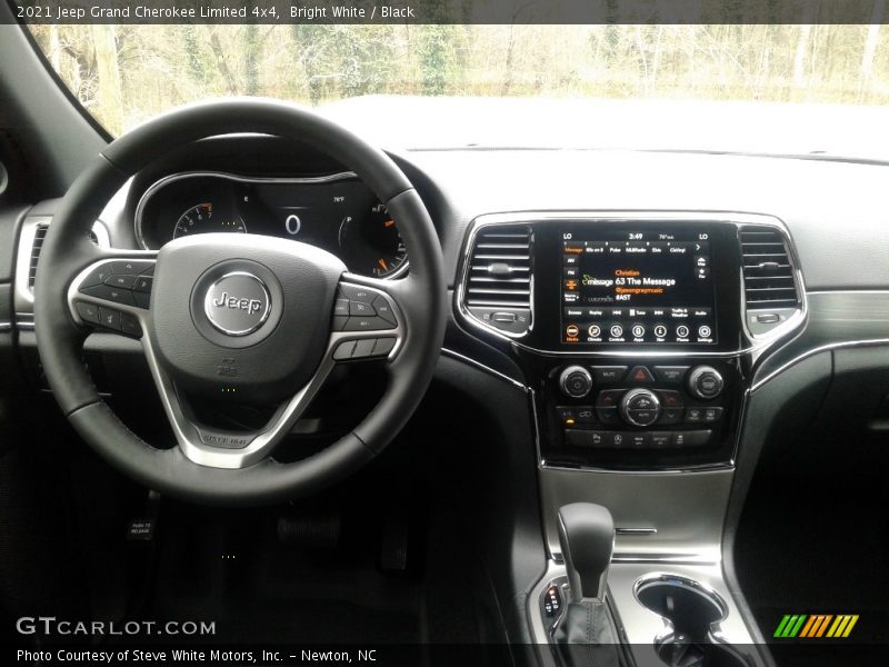 Bright White / Black 2021 Jeep Grand Cherokee Limited 4x4