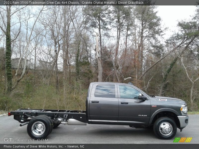 Granite Crystal Metallic / Diesel Gray/Black 2021 Ram 3500 Tradesman Crew Cab 4x4 Chassis