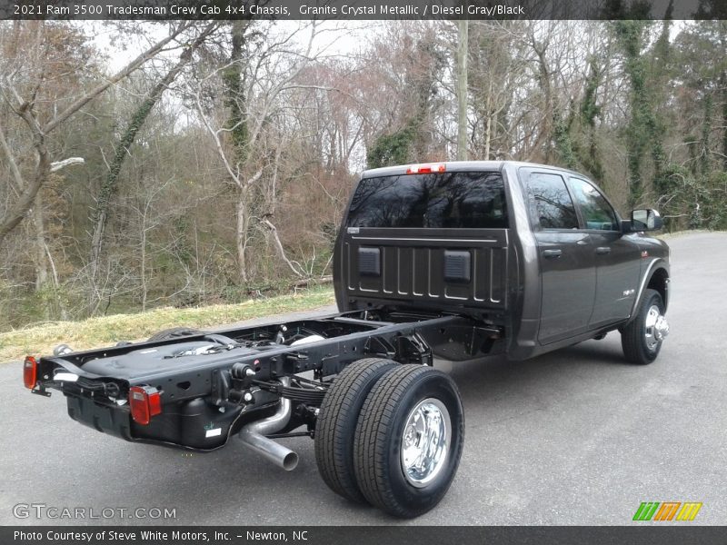 Granite Crystal Metallic / Diesel Gray/Black 2021 Ram 3500 Tradesman Crew Cab 4x4 Chassis