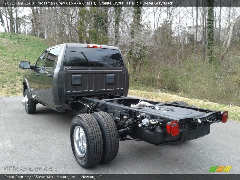 Granite Crystal Metallic / Diesel Gray/Black 2021 Ram 3500 Tradesman Crew Cab 4x4 Chassis