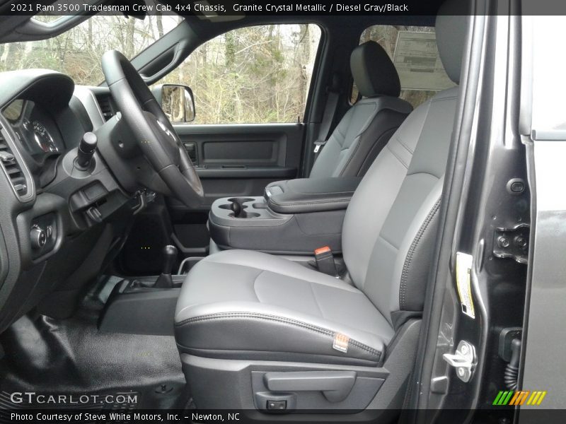 Granite Crystal Metallic / Diesel Gray/Black 2021 Ram 3500 Tradesman Crew Cab 4x4 Chassis