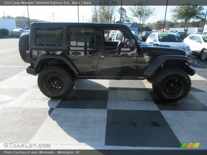 Black / Black 2020 Jeep Wrangler Unlimited Rubicon 4x4