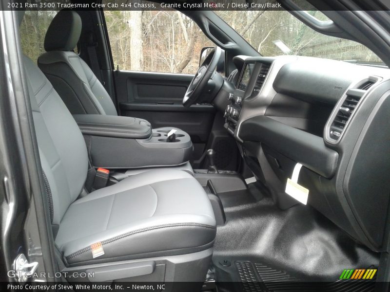 Granite Crystal Metallic / Diesel Gray/Black 2021 Ram 3500 Tradesman Crew Cab 4x4 Chassis