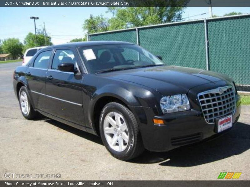 Brilliant Black / Dark Slate Gray/Light Slate Gray 2007 Chrysler 300
