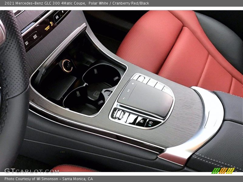 Controls of 2021 GLC 300 4Matic Coupe