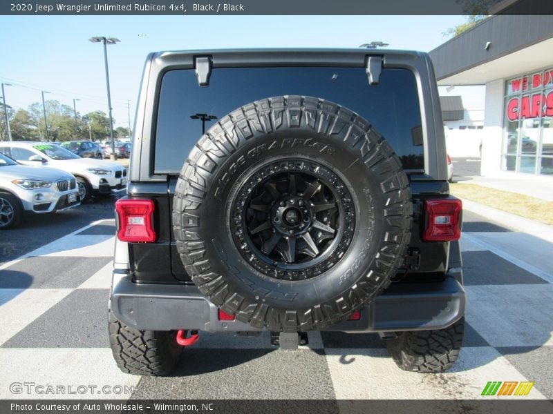 Black / Black 2020 Jeep Wrangler Unlimited Rubicon 4x4