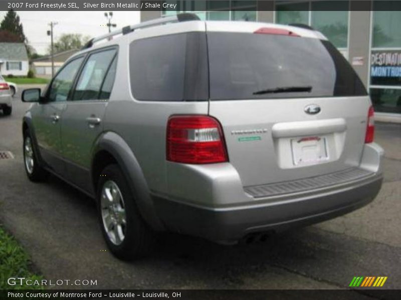 Silver Birch Metallic / Shale Grey 2007 Ford Freestyle SEL