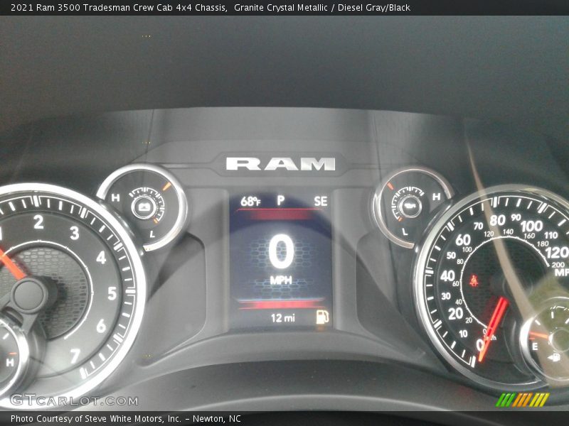 Granite Crystal Metallic / Diesel Gray/Black 2021 Ram 3500 Tradesman Crew Cab 4x4 Chassis