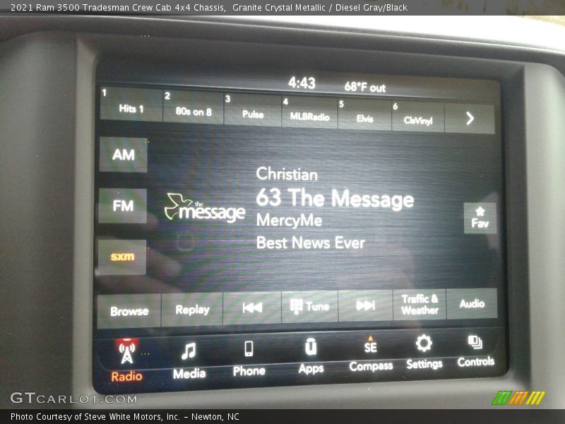 Granite Crystal Metallic / Diesel Gray/Black 2021 Ram 3500 Tradesman Crew Cab 4x4 Chassis