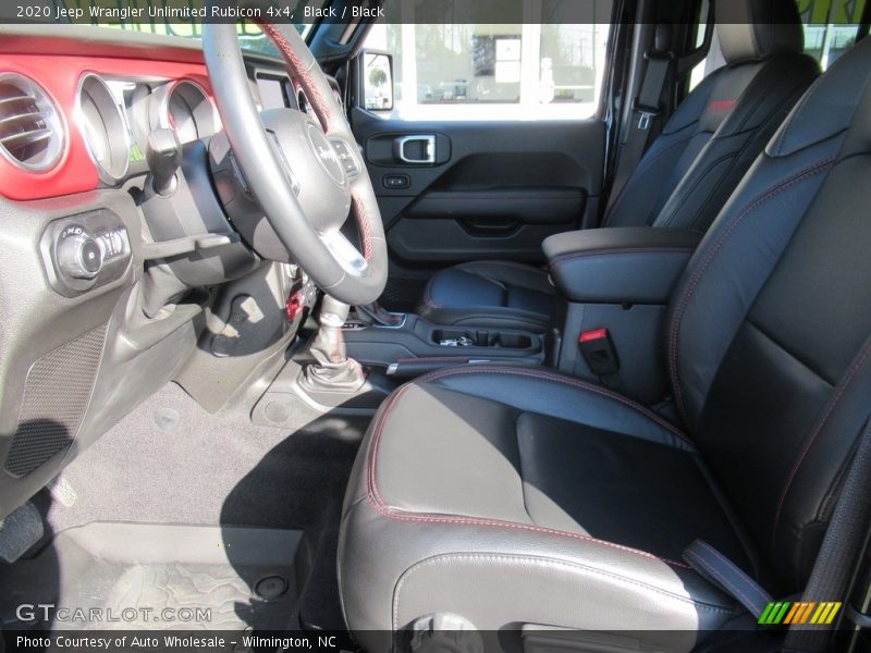 Black / Black 2020 Jeep Wrangler Unlimited Rubicon 4x4