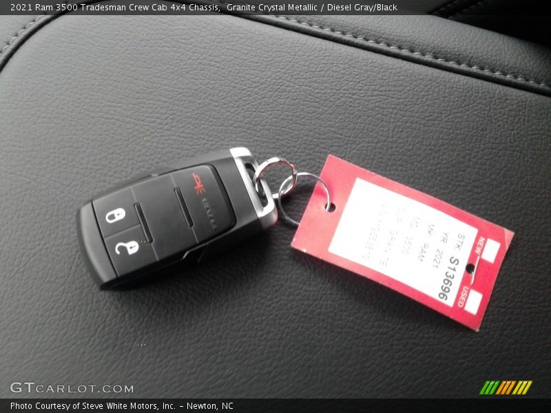 Granite Crystal Metallic / Diesel Gray/Black 2021 Ram 3500 Tradesman Crew Cab 4x4 Chassis